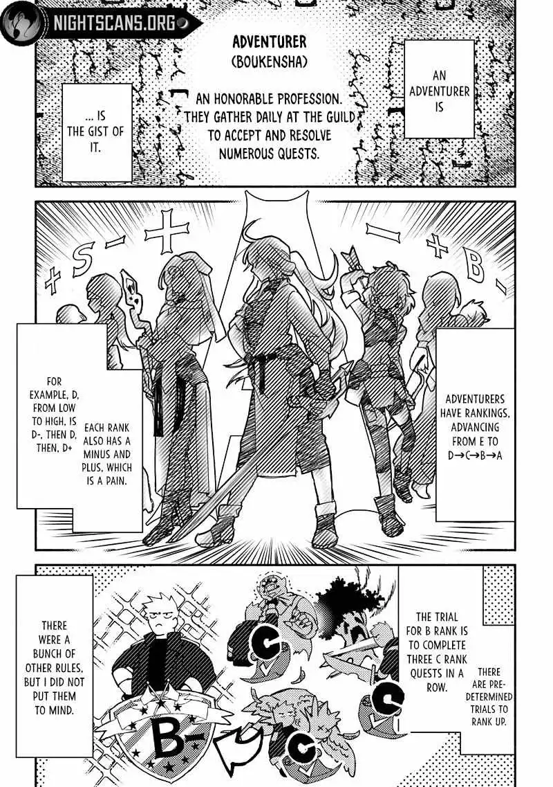 B-Rank Adventurer With an Evil Look Becomes a Daddy to the Protagonist and His Childhood Friends Chapter 1 8